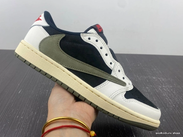 WMNS Scott x Air OG 1 Travis Olive Low DZ4137-106 Jordan 0806